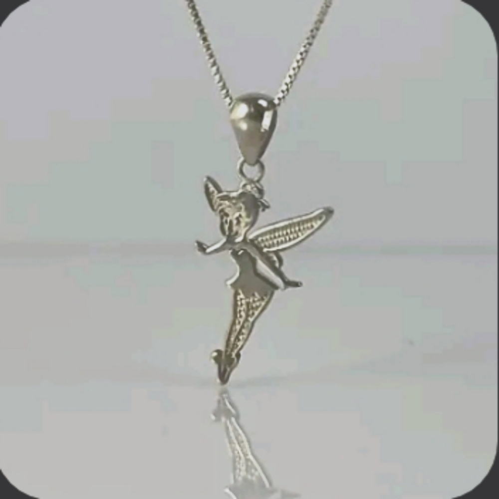 Disney Tinkerbell 925 Necklace